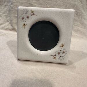 Floral Ceramic Photo Frame